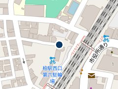 NPC24H柏第3パーキングの位置