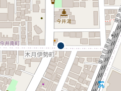 NPC24H元住吉パーキングの位置