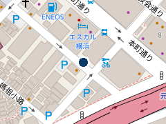 NPC24H中華街第4パーキングの位置