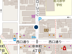 NPC24H川崎南幸町パーキングの位置