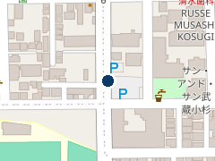 NPC24H今井仲町パーキングの位置