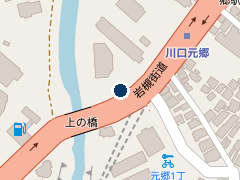 NPC24H川口元郷駅前パーキングの位置