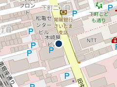 NPC24H大宮駅東口パーキングの位置