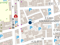 NPC24H大宮東町第3パーキングの位置