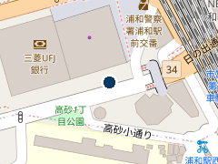 NPC24H浦和カルエパーキングの位置