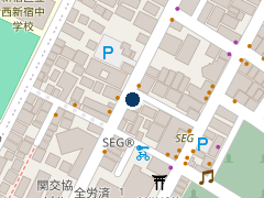 NPC24H西新宿7丁目第2パーキングの位置