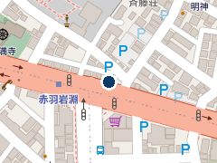 NPC24H赤羽岩淵駅前第2パーキングの位置