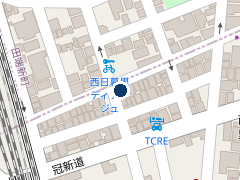 NPC24H西日暮里第2パーキングの位置