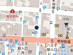 NPC24H横山町パーキングの位置