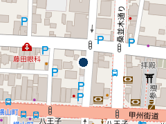 NPC24H横山町第2パーキングの位置