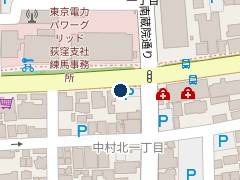 NPC24H中村北パーキングの位置