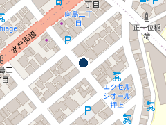 NPC24H向島3丁目第2パーキングの位置