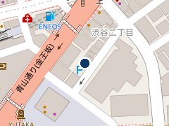 NPC24H渋谷2丁目パーキングの位置
