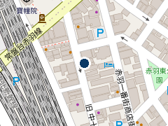 NPC24H赤羽駅東口パーキングの位置