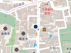 NPC24H谷中5丁目パーキングの位置