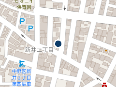 NPC24H新井第8パーキングの位置