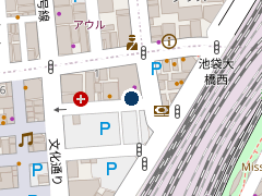 NPC24Hドン・キホーテ池袋駅西口店の位置