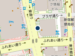 NPC24H新宿ファーストウエストパーキングの位置