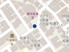 NPC24H松濤第7パーキングの位置