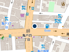 NPC24H亀戸第7パーキングの位置