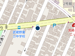 NPC24H吉祥寺東町第2パーキングの位置