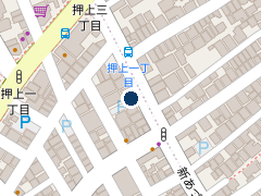 NPC24H押上第1パーキングの位置