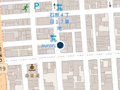 NPC24H石原4丁目第2パーキングの位置