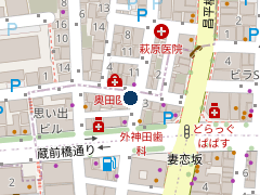 NPC24H外神田6丁目パーキングの位置