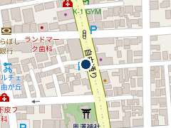 NPC24H奥沢5丁目パーキングの位置
