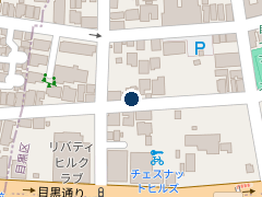 NPC24H八雲3丁目パーキングの位置