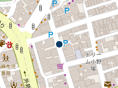 三井のリパーク 西麻布１丁目第２の位置