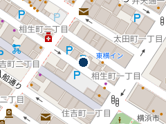 三井のリパーク 横浜相生町１丁目の位置