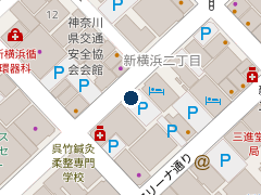 三井のリパーク 新横浜２丁目第４の位置
