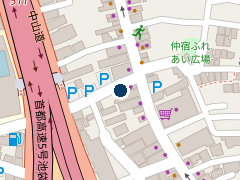 三井のリパーク 板橋仲宿の位置