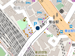 三井のリパーク 鶯谷駅前第２の位置