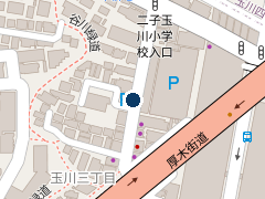 三井のリパーク 玉川３丁目の位置