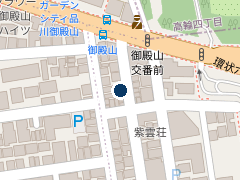 三井のリパーク 北品川４丁目の位置