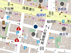 三井のリパーク 東上野３丁目の位置