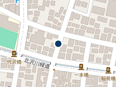 三井のリパーク 代沢３丁目第３の位置