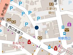三井のリパーク 柏末広町第５の位置