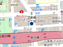 三井のリパーク 江東橋１丁目第４の位置