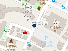 三井のリパーク 船橋湊町第３の位置