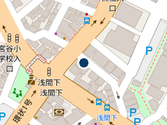 三井のリパーク 横浜浅間町１丁目の位置