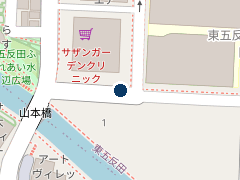 三井のリパーク パークタワーグランスカイの位置
