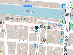 三井のリパーク 東神田２丁目の位置