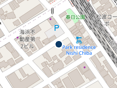 三井のリパーク 西千葉駅前第３の位置
