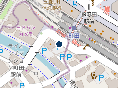 三井のリパーク ＪＲ町田駅前の位置