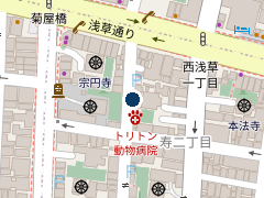 三井のリパーク 台東区寿２丁目の位置