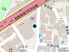 三井のリパーク ＴＨＥ　ＲＯＰＰＯＮＧＩ　ＴＯＫＹＯの位置