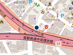 三井のリパーク 板橋３丁目の位置